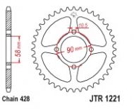 Honda Ace Back Sprocket